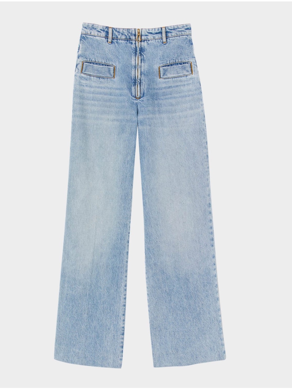 Sandro Oslo Wide Leg Jeans